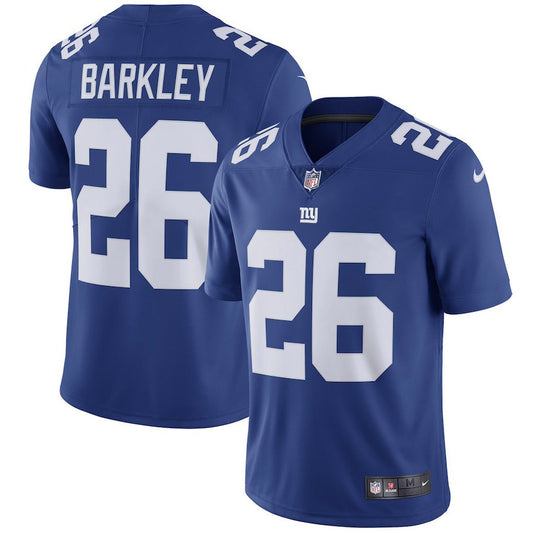 Men's New York Giants Saquon Barkley Royal Team Color Vapor Untouchable Limited Jersey