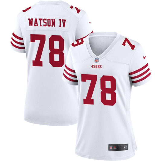 Leroy Watson IV San Francisco 49ers Nike Women's Game Jersey - White