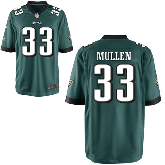 Tiawan Mullen Philadelphia Eagles Nike Youth Game Jersey - Midnight Green