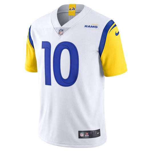 Men's Cooper Kupp Nike Rams Bone Vapor Limited Jersey - White