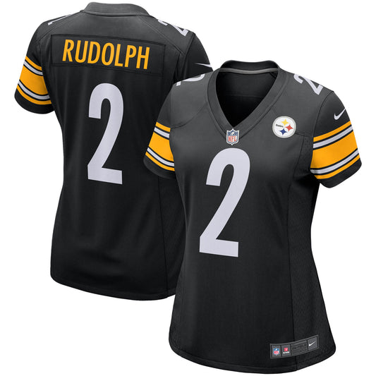 Mason Rudolph Pittsburgh Steelers Nike Women's Game Player Jersey - Black