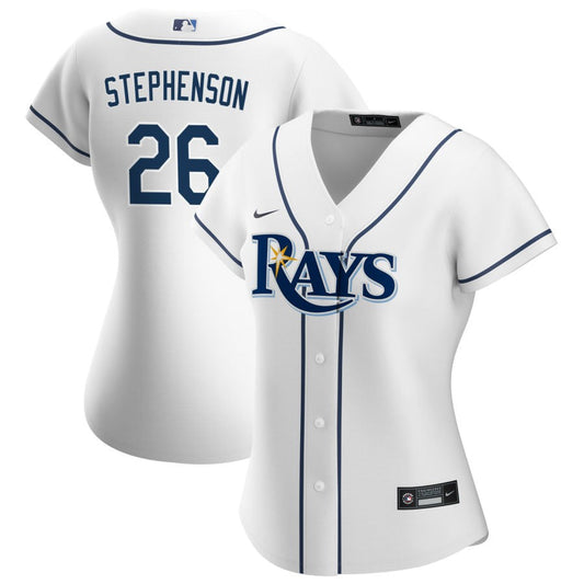 Robert Stephenson Tampa Bay Rays Nike Women's Home Replica Jersey - White