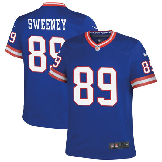 Tommy Sweeney New York Giants Nike Youth Classic Game Jersey - Royal