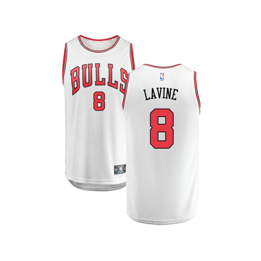 Zach LaVine Chicago Bulls Fanatics Branded Youth Fast Break Replica Jersey White - Association Edition