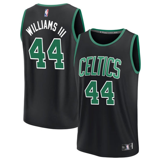 Robert Williams III Boston Celtics Fanatics Branded Fast Break Replica Jersey - Statement Edition - Black