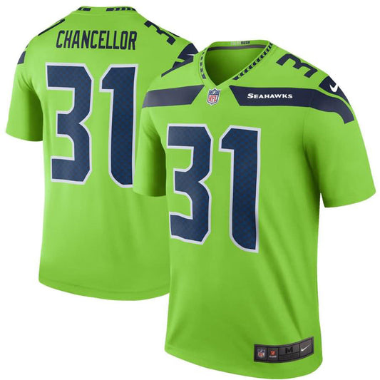 Men's Seattle Seahawks Kam Chancellor Legend Jersey - Green