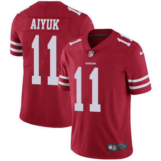 Men's San Francisco 49ers Brandon Aiyuk Vapor Jersey - Scarlet