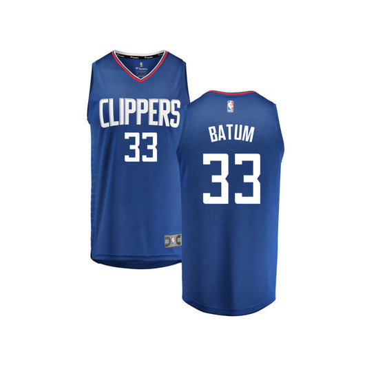 Nicolas Batum LA Clippers Fanatics Branded Youth Fast Break Replica Jersey Royal - Icon Edition