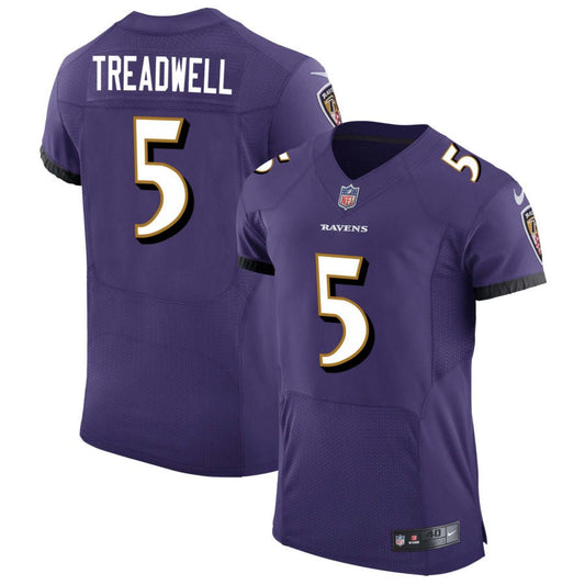 Laquon Treadwell Baltimore Ravens Nike Speed Machine Elite Jersey - Purple