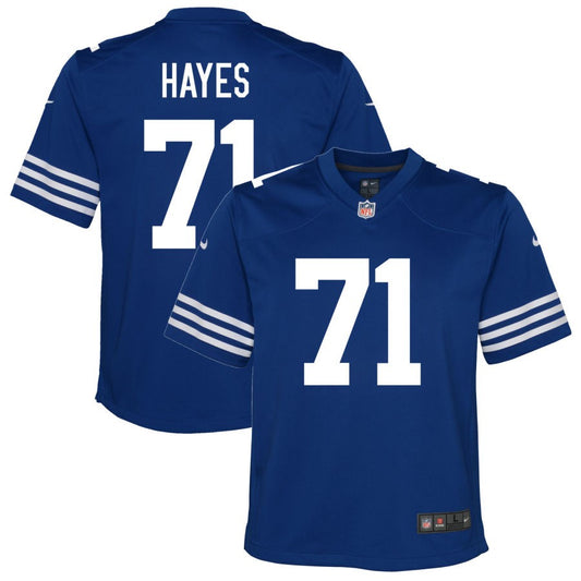 Ryan Hayes Indianapolis Colts Nike Youth Alternate Game Jersey - Royal