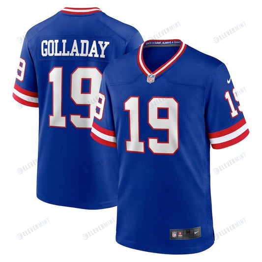 Kenny Golladay 19 New York Giants Men Classic Game Jersey - Royal