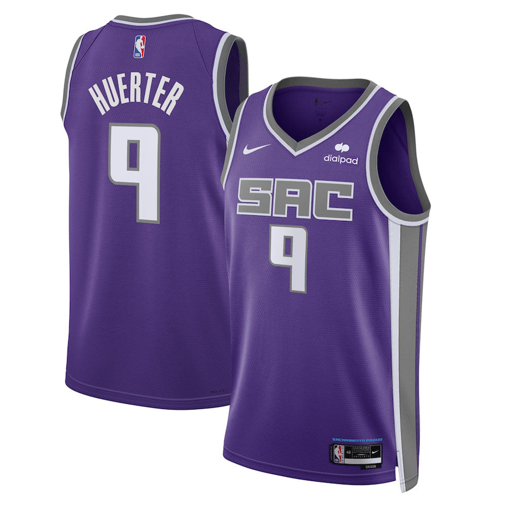 Men's Sacramento Kings Kevin Huerter Icon Edition Jersey - Purple