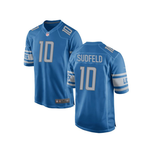 Nate Sudfeld Detroit Lions Nike Youth Team Color Game Jersey - Blue