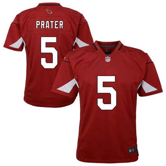 Matt Prater Arizona Cardinals Nike Youth Team Game Jersey - Cardinal