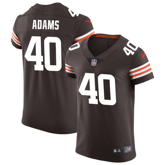 Matthew Adams Cleveland Browns Nike Vapor Elite Jersey - Brown