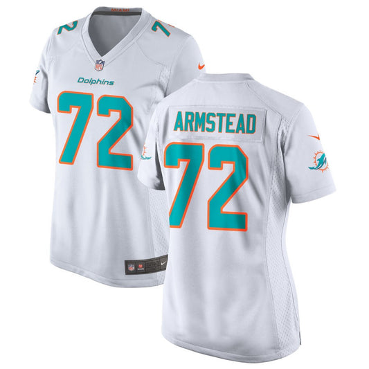 Terron Armstead Miami Dolphins Nike Women's Jersey - White