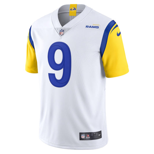 Men's Matthew Stafford Nike Rams Bone Vapor Limited Jersey - White