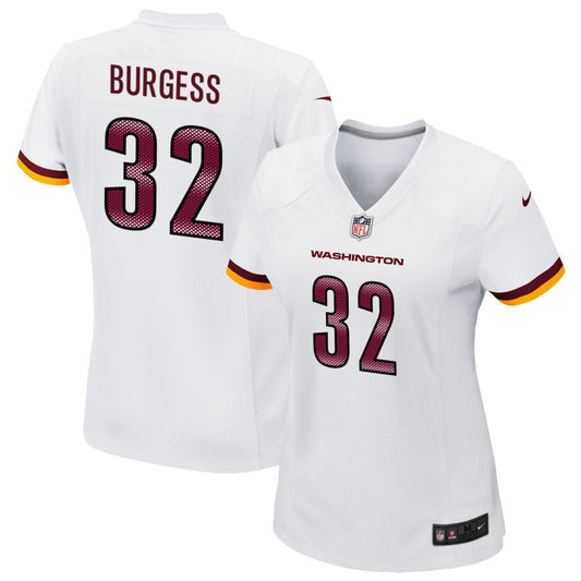 Terrell Burgess Washington Commanders Nike Women's Game Player Jersey - White