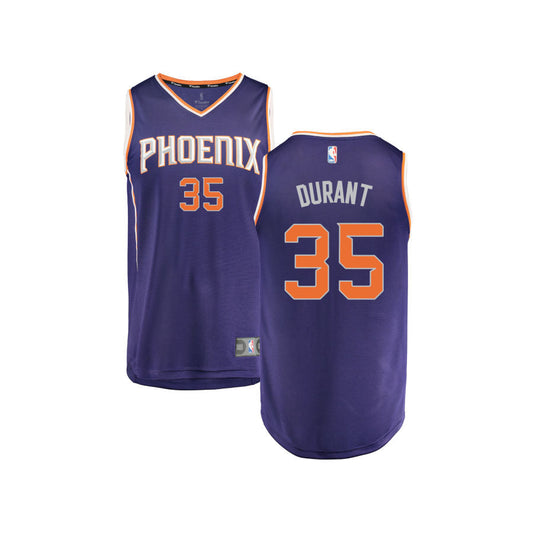 Kevin Durant Phoenix Suns Fanatics Branded Youth Fast Break Replica Jersey Purple - Icon Edition