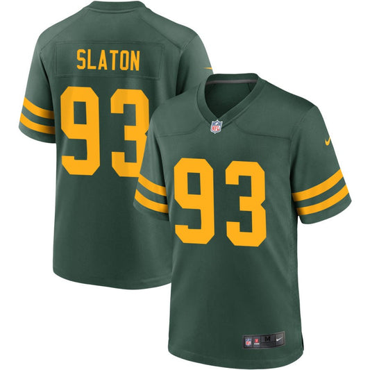 T.J. Slaton Green Bay Packers Nike Alternate Jersey - Green