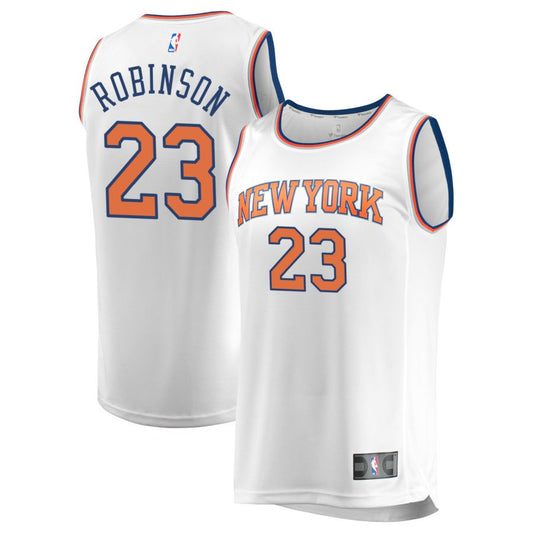 Mitchell Robinson  New York Knicks Fanatics Branded Youth Fast Break Replica Jersey - Association Edition - White