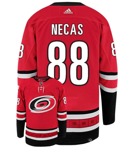 Martin Necas Carolina Hurricanes Adidas Primegreen Authentic NHL Hockey Jersey