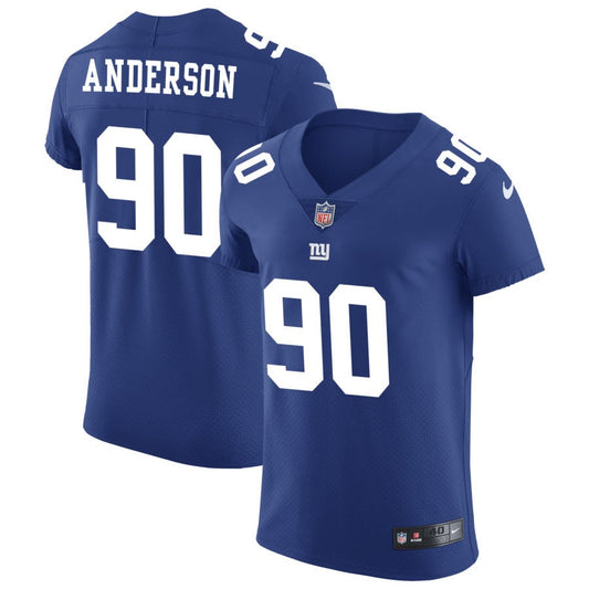 Ryder Anderson New York Giants Nike Vapor Untouchable Elite Jersey - Royal