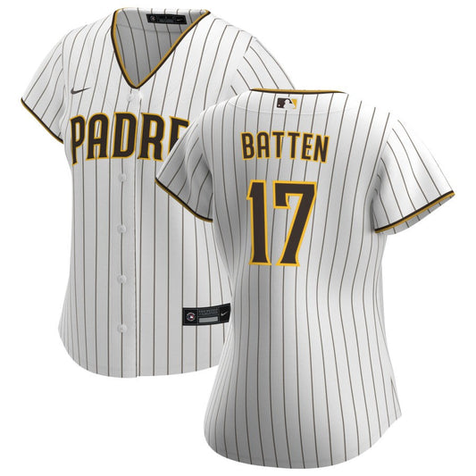 Matthew Batten San Diego Padres Nike Women's Home Replica Jersey - White