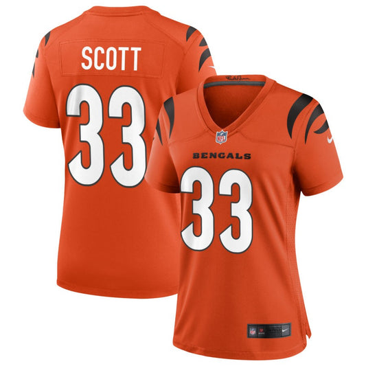 Nick Scott Cincinnati Bengals Nike Women's Alternate Game Jersey - Orange