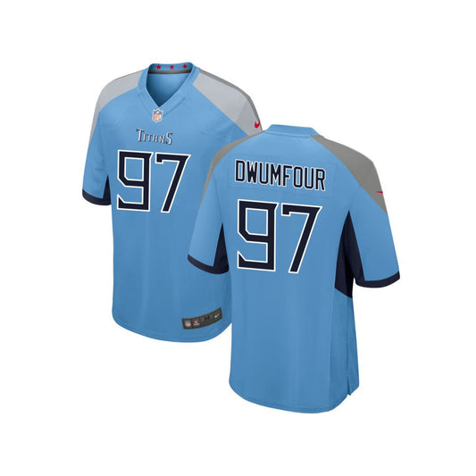 Michael Dwumfour Tennessee Titans Nike Youth Alternate Game Jersey - Light Blue