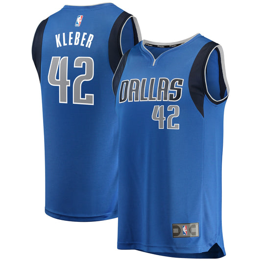 Maxi Kleber Dallas Mavericks Fanatics Branded Fast Break Replica Team Color Player Jersey Royal - Icon Edition