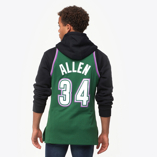 Men's Allen Ray Mitchell & Ness Bucks Swingman Jersey - Green