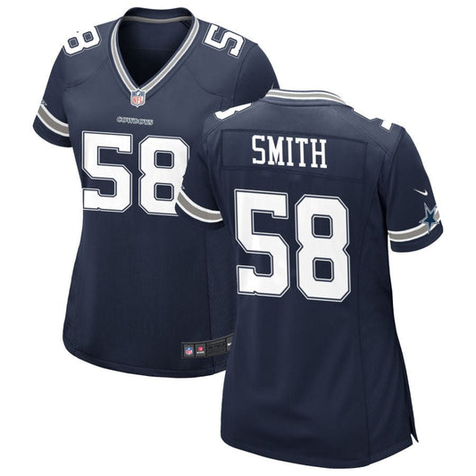 Mazi Smith Dallas Cowboys Nike Women's Game Jersey - Navy