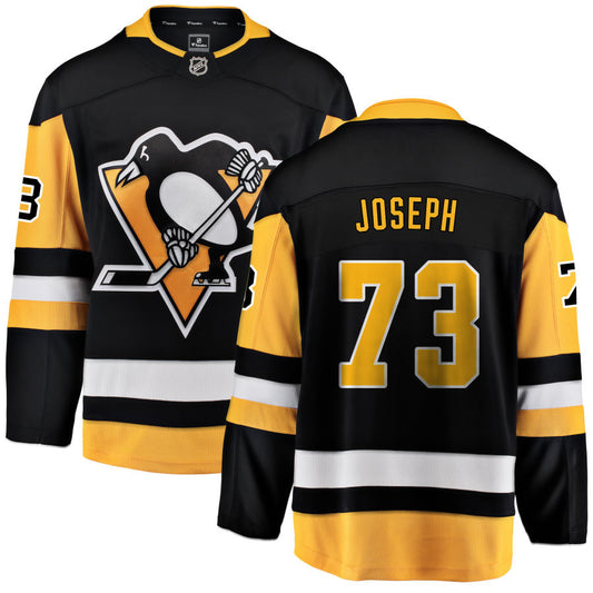 Pierre-Olivier Joseph Pittsburgh Penguins Fanatics Branded Home Breakaway Jersey - Black