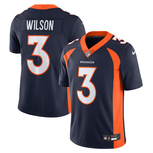 Russell Wilson Denver Broncos Nike  Vapor Untouchable Limited Jersey - Navy