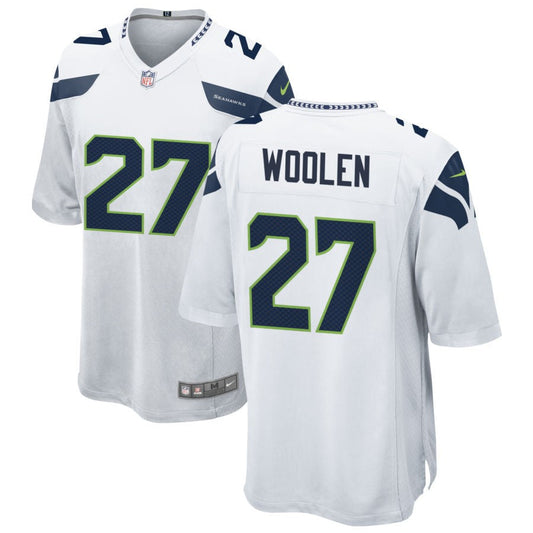 Riq Woolen Seattle Seahawks Nike Game Jersey - White