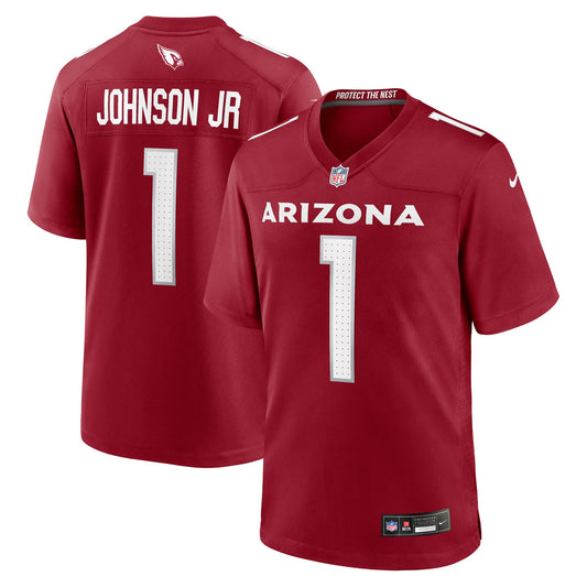 Paris Johnson Jr. Arizona Cardinals Nike 2023 NFL Draft First Round Pick Game Jersey - Cardinal