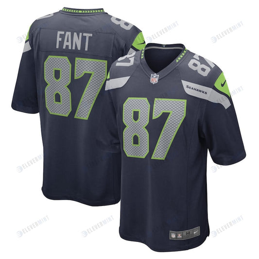 Noah Fant Seattle Seahawks Game Player Jersey - College Navy