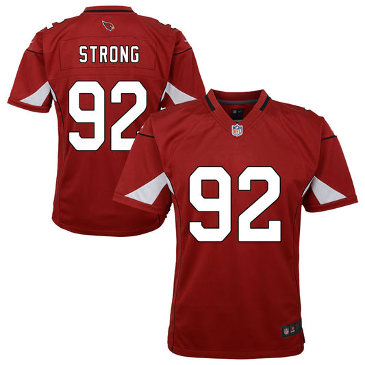 Kevin Strong Arizona Cardinals Nike Youth Team Game Jersey - Cardinal