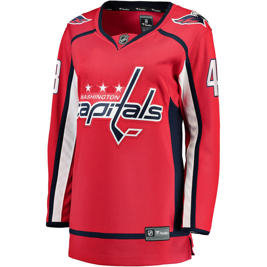 Women's Tom Wilson Fanatics Capitals Home Breakaway Jersey - Red