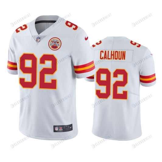 Shilique Calhoun 92 Kansas City Chiefs White Vapor Limited Jersey