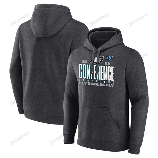 Philadelphia Eagles NFC Conference Champions Fly Eagles Fly Black Pullover Hoodie