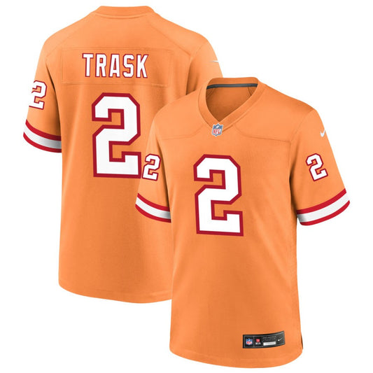 Kyle Trask Tampa Bay Buccaneers Nike Throwback Game Jersey - Orange