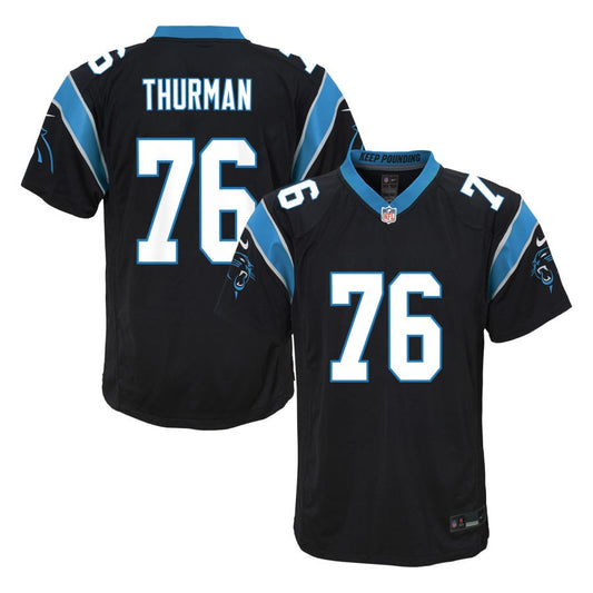 Nick Thurman  Carolina Panthers Nike Youth Game Jersey - Black