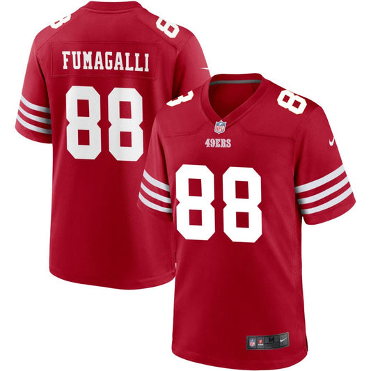 Troy Fumagalli San Francisco 49ers Nike Youth Game Jersey - Scarlet