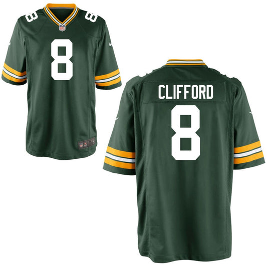 Sean Clifford Green Bay Packers Nike Youth Game Jersey - Green