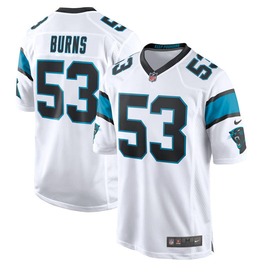 Men's Carolina Panthers Brian Burns Game Jersey - White