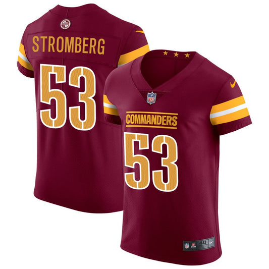 Ricky Stromberg Washington Commanders Nike Vapor Untouchable Elite Jersey - Burgundy