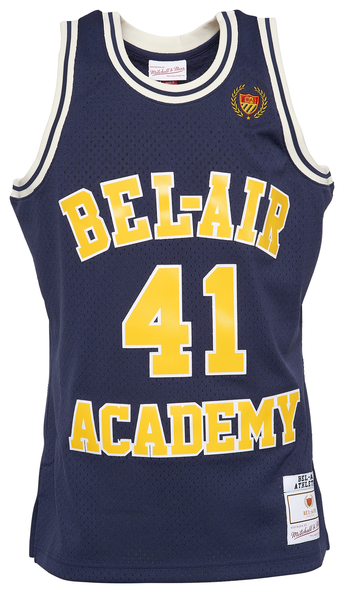 Men's  Mitchell & Ness Bel Air Jersey - Navy