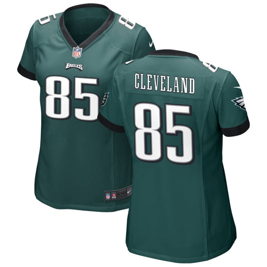 Tyrie Cleveland Philadelphia Eagles Nike Women's Game Jersey - Midnight Green